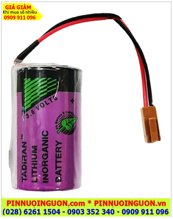 Pin Tadiran SL-2770 (Zắc JEA-2P); Pin nuôi nguồn Tadiran SL-2770 lithium 3.6v C 8500mAh chính hãng, Xuất xứ Israel